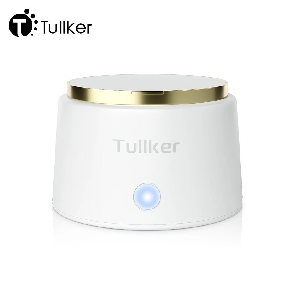 Tullker Household Ultrasonic Retainer Cleaner for Denture Jewelry Braces Cleaning with UV Light - Rtigos
