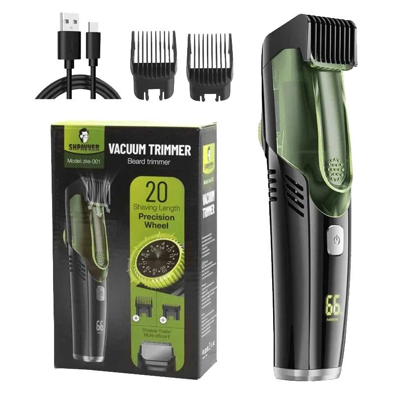 Vacuum Body Hair Trimmer for Men - Rtigos