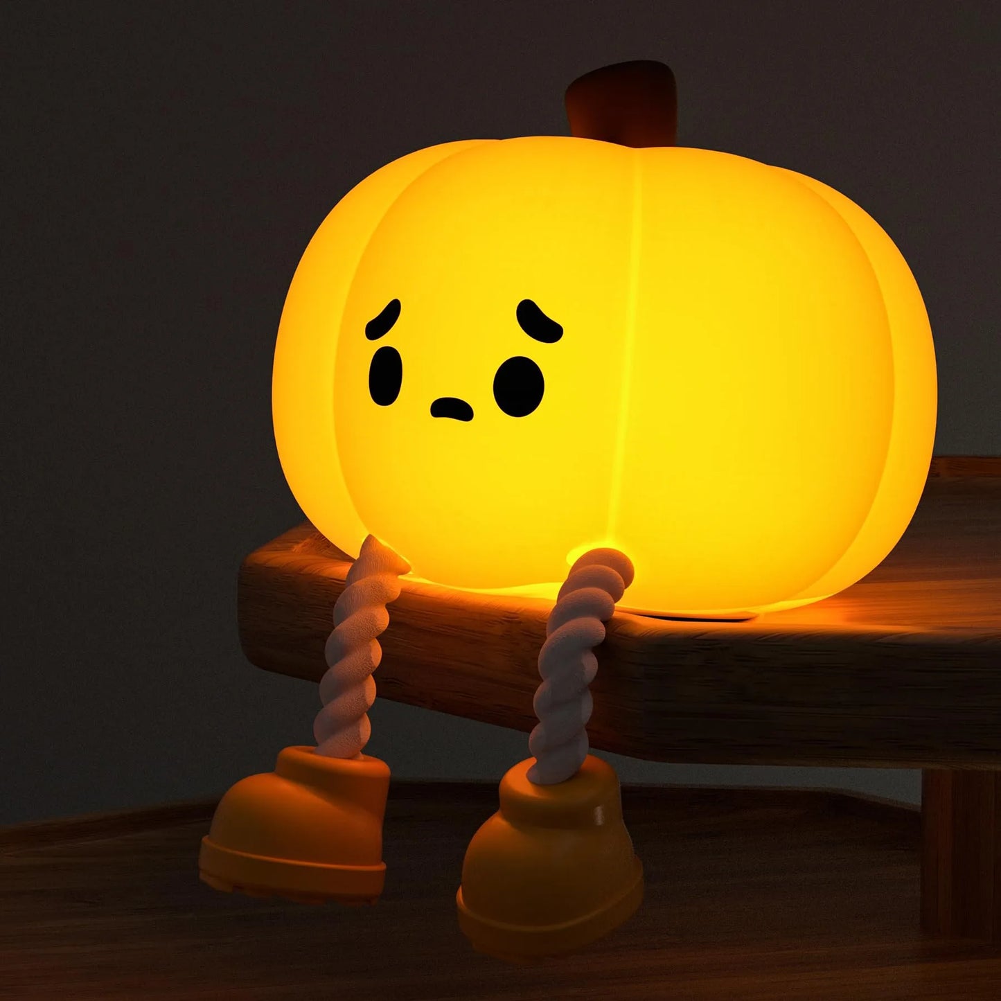 Squishy Pumpkin Night Light