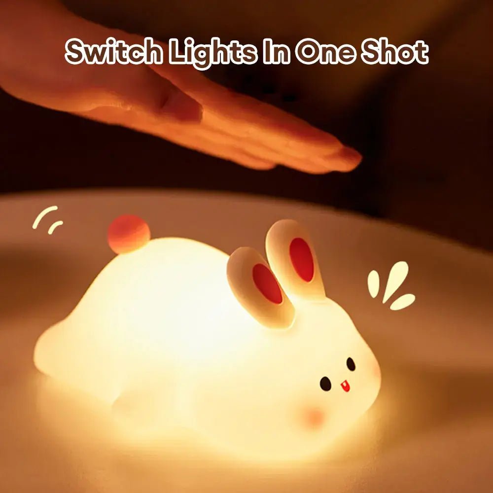😊 Cute Squishy Rabbit Nightlight - LIMITED SALE!!! - Rtigos