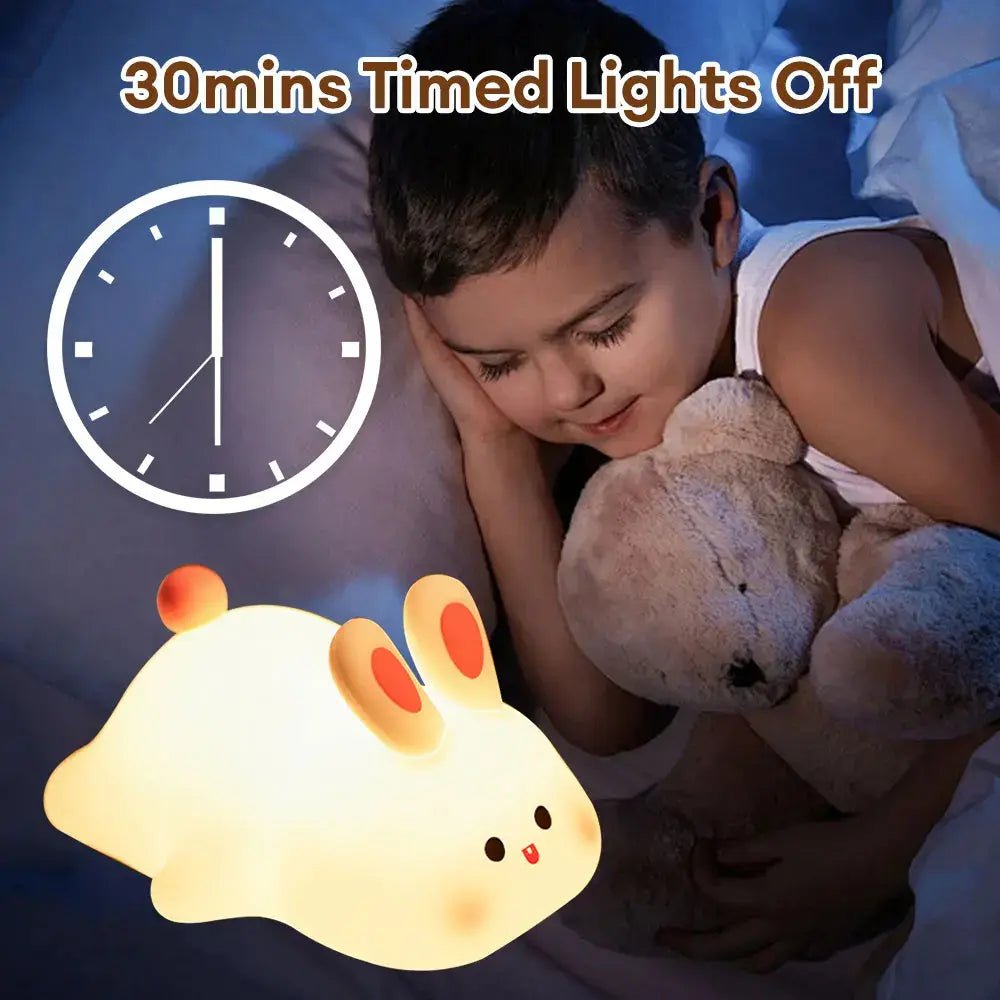 😊 Cute Squishy Rabbit Nightlight - LIMITED SALE!!! - Rtigos