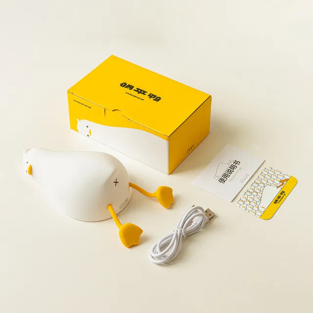 LED Squishy Lazy Duck Night Light