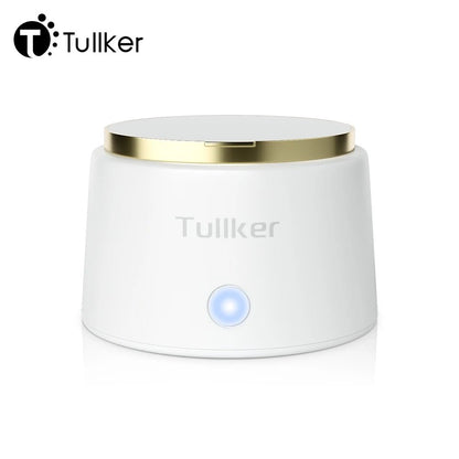 Tullker Household Ultrasonic Retainer Cleaner for Denture Jewelry Braces Cleaning with UV Light - Rtigos