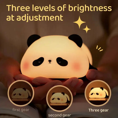 Cute Squishy Panda LED Night Light